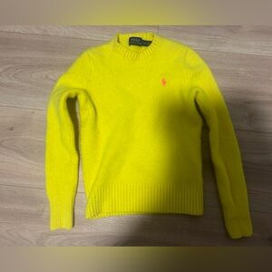 POLO RALPH LAUREN LONG SLEEVE WOOL & CACHEMIRE